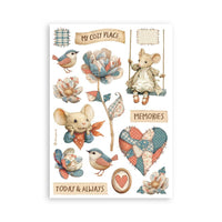 Family - Stamperia A5 Washi Pad 8/Pkg