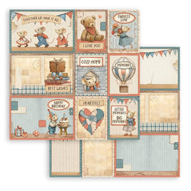 Family Assorted Cards - Stamperia Double-Sided Cardstock 12"x12"