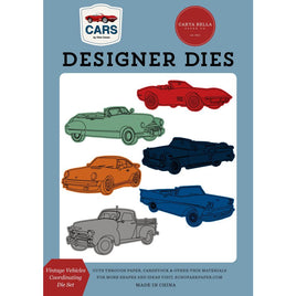 Vintage Vehicles - Carta Bella Cars Die Set