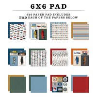 Cars - Carta Bella Double-Sided Paper Pad 6"X6"