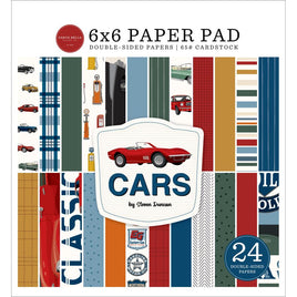 Cars - Carta Bella Double-Sided Paper Pad 6"X6"