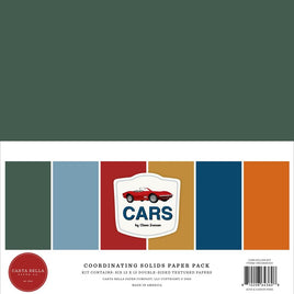 Cars - Carta Bella Solids Kit 12"X12"
