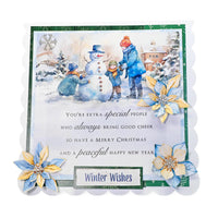 Katy Sue Picket Fence Christmas Scene Stash, 24 sheets