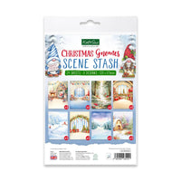 Christmas Gnomes Scene Stash, 24 sheets