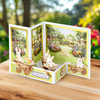 White Side Pop Up Cards & Envelopes 144x144mm, Pack of 12