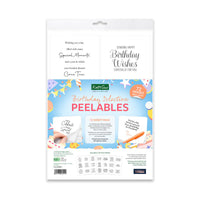 Birthday Selection Peelables, 72 Stickers