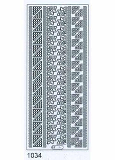 Deco Stickers - Small Corners /Borders - BLACK