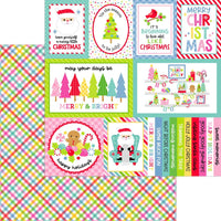 Oh What Fun - Doodlebug Double-Sided Paper Pack 12"X12" 12/Pkg