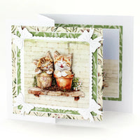 Crafty Kittens Die Cut Topper & Decoupage Collection