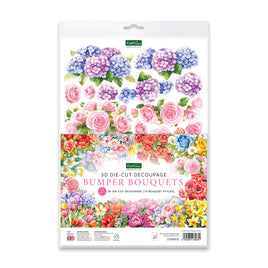 Katy Sue Die Cut Decoupage – Bumper Bouquets (pack of 12)