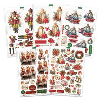 Nostalgic Christmas Die Cut Decoupage & Embellishment Collection (pack of 10)