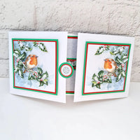 Die Cut Decoupage – Robins (Pack Of 12)