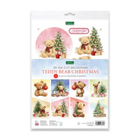 Die Cut Decoupage – Teddy Bear Christmas (pack of 12)