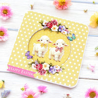 Garden Flowers Die Cut Embellishments, 3 sheets
