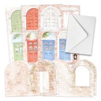 Arched Floral Windows & Doors, Card Making Kit