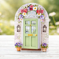 Arched Floral Windows & Doors, Card Making Kit