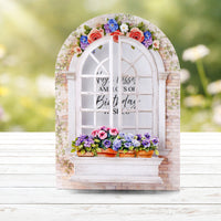 Arched Floral Windows & Doors, Card Making Kit