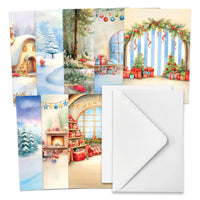 Cosy Christmas Gnomes, Card Making Kit