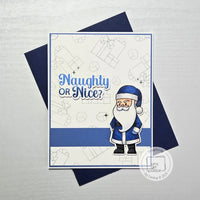 Sassy Santa - Clear Stamp