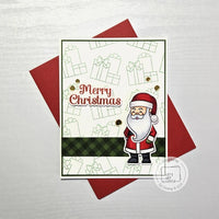 Sassy Santa - Clear Stamp