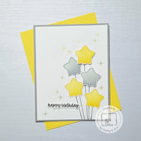 Birthday Balloons - Clear Stamp