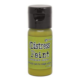 Crushed Olive - Tim Holtz Distress Paint Flip Top 1oz