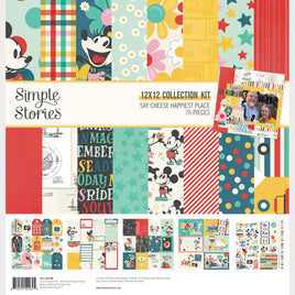 Say Cheese Happiest Place - Simple Stories Collection Kit 12"X12"