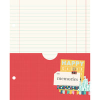 Say Cheese Happiest Place - Simple Stoires SN@P! Binder Inserts 6"X8"