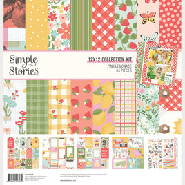 Pink Lemonade - Simple Stories Collection Kit 12"X12"