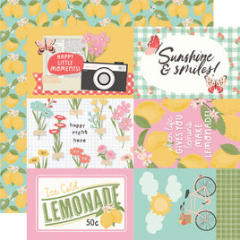 4x6 Elements - Simple Stories Pink Lemonade Double-Sided Paper12"X12"