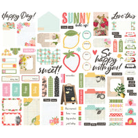 Pink Lemonade - Simple Stoires Journal Bits & Pieces Die Cuts