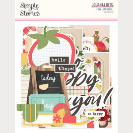 Pink Lemonade - Simple Stoires Journal Bits & Pieces Die Cuts