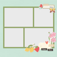 Pink Lemonade - Simple Stories Simple Page Pieces Die Cuts