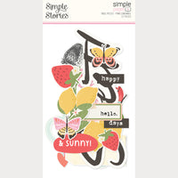 Pink Lemonade - Simple Stories Simple Page Pieces Die Cuts