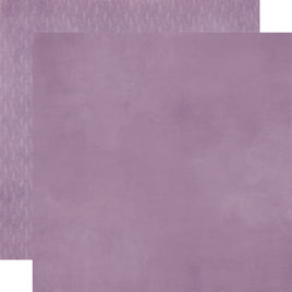 Violet - Simple Stories Lavender Fields Double-Sided Paper12"X12"