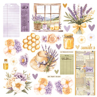 Simple Vintage Lavender Fields - Simple Stoires Simple Cards Card Kit