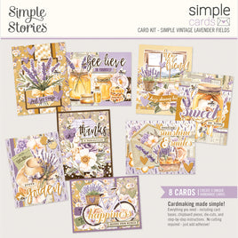 Simple Vintage Lavender Fields - Simple Stoires Simple Cards Card Kit