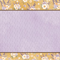 Simple Vintage Lavender Fields - Simple Stories Simple Pages Page Kit
