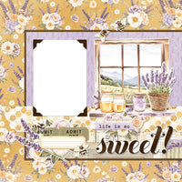 Simple Vintage Lavender Fields - Simple Stories Simple Pages Page Kit