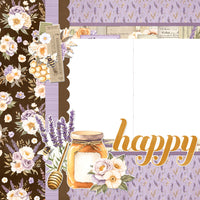 Simple Vintage Lavender Fields - Simple Stories Simple Pages Page Kit