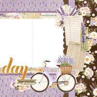 Simple Vintage Lavender Fields - Simple Stories Simple Pages Page Kit