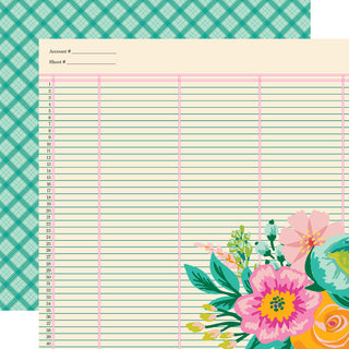 My Goodness! - Simple Stories Color Me Happy Double-Sided Paper12