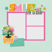 Color Me Happy - Simple Stories Simple Page Pieces Die Cuts