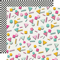 Totally 80's - Simple Stories Collection Kit 12"X12"