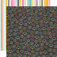 Totally 80's - Simple Stories Collection Kit 12"X12"