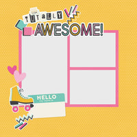 Totally 80's - Simple Stories Simple Page Pieces Die Cuts