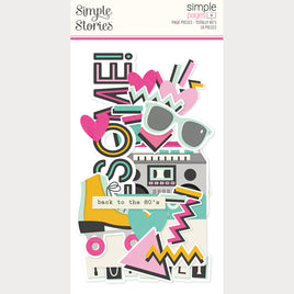 Totally 80's - Simple Stories Simple Page Pieces Die Cuts