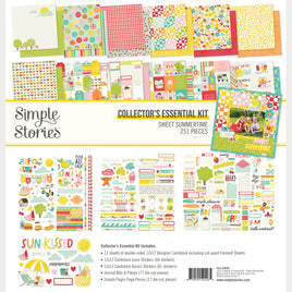 Sweet Summertime - Simple Stories Collector's Essential Kit 12"X12"