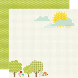 Easy Breezy Days - Simple Stories Sweet Summertime Double-Sided Paper 12"X12"