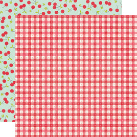 Simple Pleasures - Simple Stories Sweet Summertime Double-Sided Paper 12"X12"